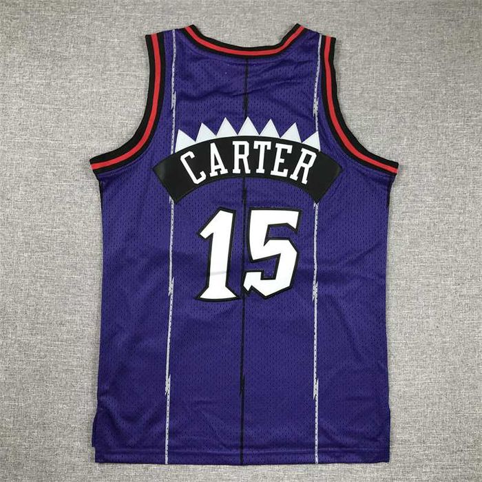 Fioletowa koszulka retro NBA Toronto Raptors Vince Carter 1998/99 R.XL