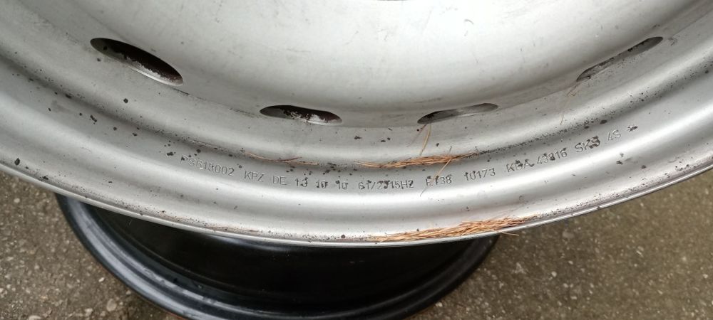 Felgi stalowe  5x108   6,1/2x15   ET -38 stan bardzo dobry