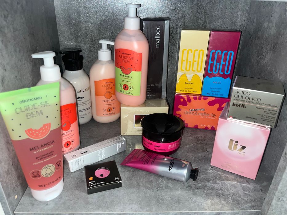Kit boticário - Vários produtos