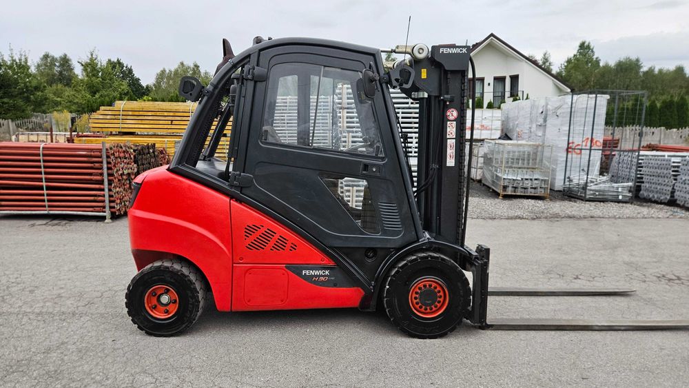 Wózek widłowy LINDE Kabina DIESEL 2016 r