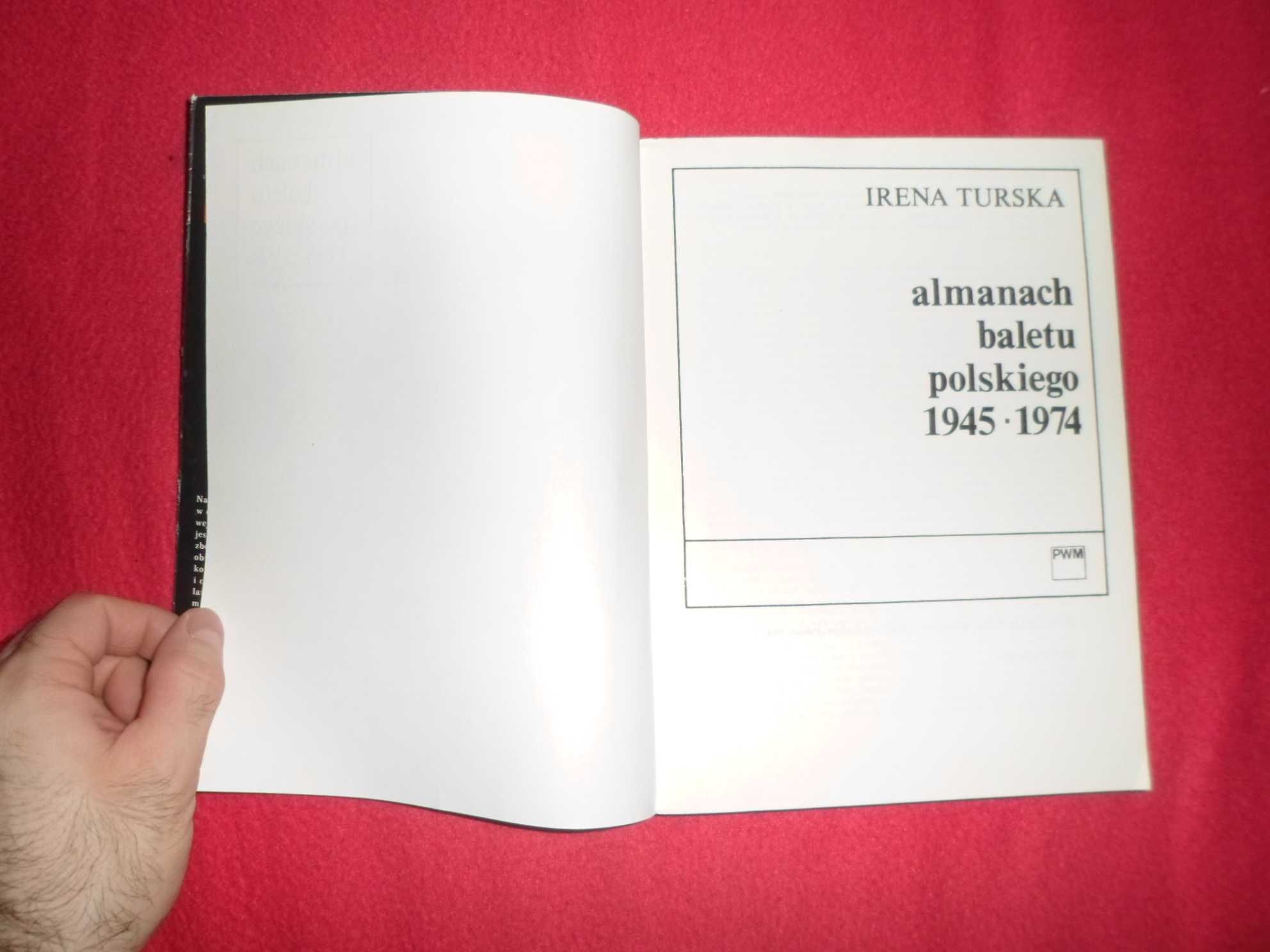 Irena Turska - Almanach baletu polskiego 1945 -1974 [1983]