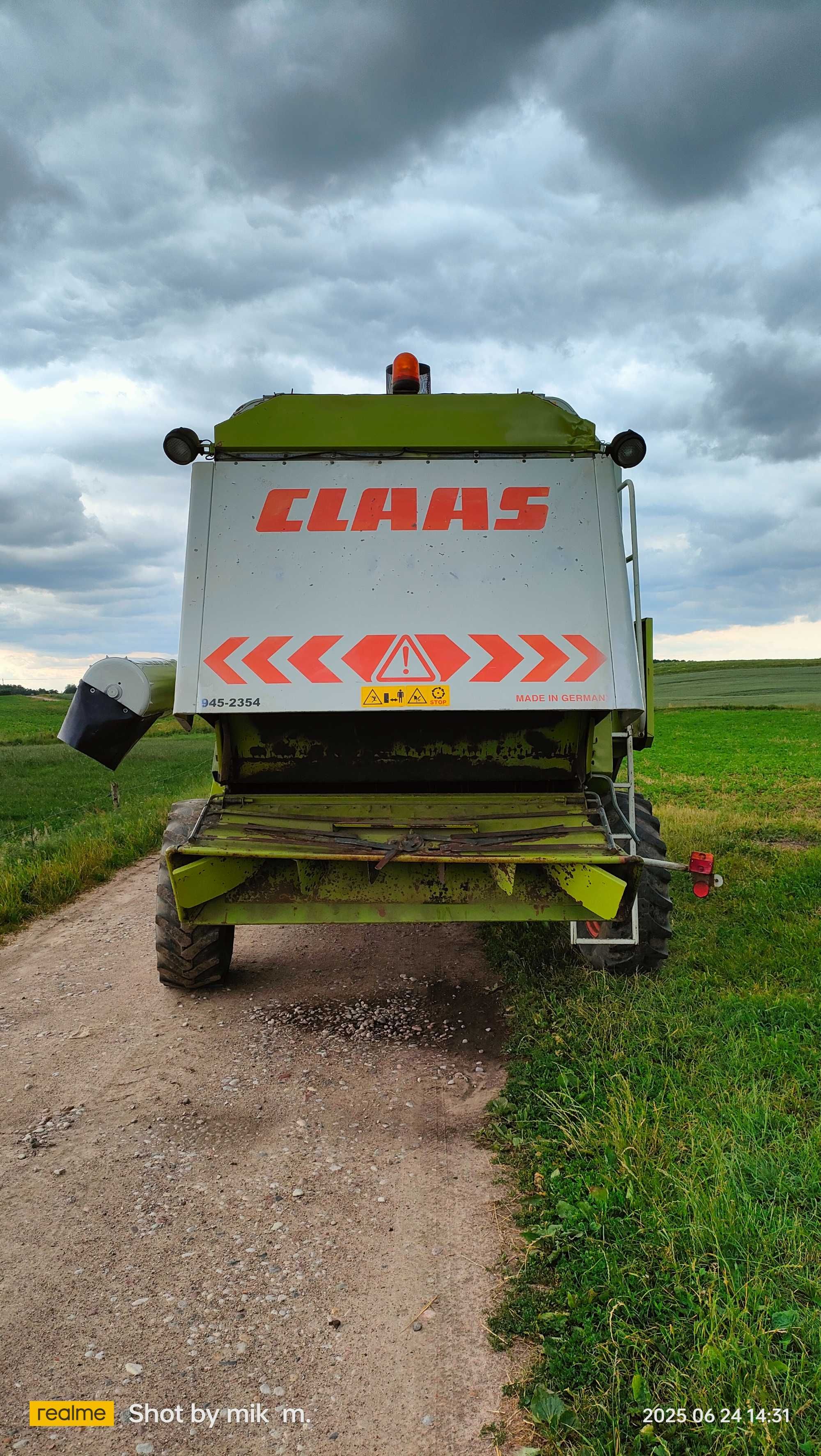 Kombajn żbozówy claas dominator 108 sl max