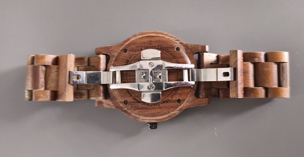 Zegarek męski DODO DEER naturalne drewno, nowa bateria