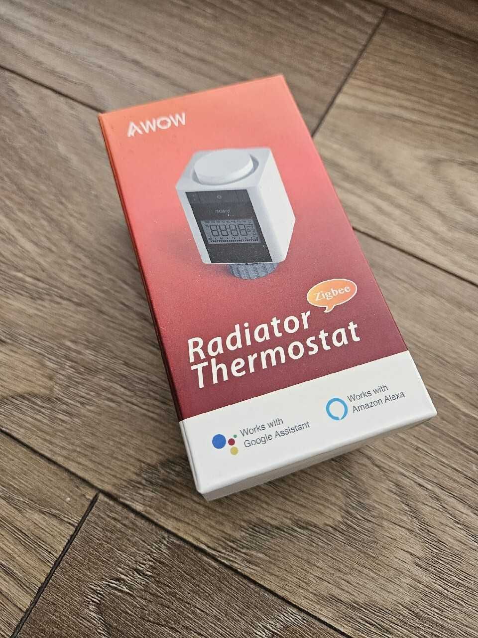 Zestaw: 5 x nowy termostat grzejnikowy Tuya Zigbee Home Assistant