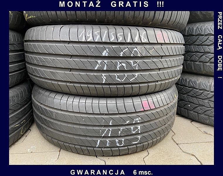 195/55/16 Michelin Primacy 4_6,5mm_2szt_(169)