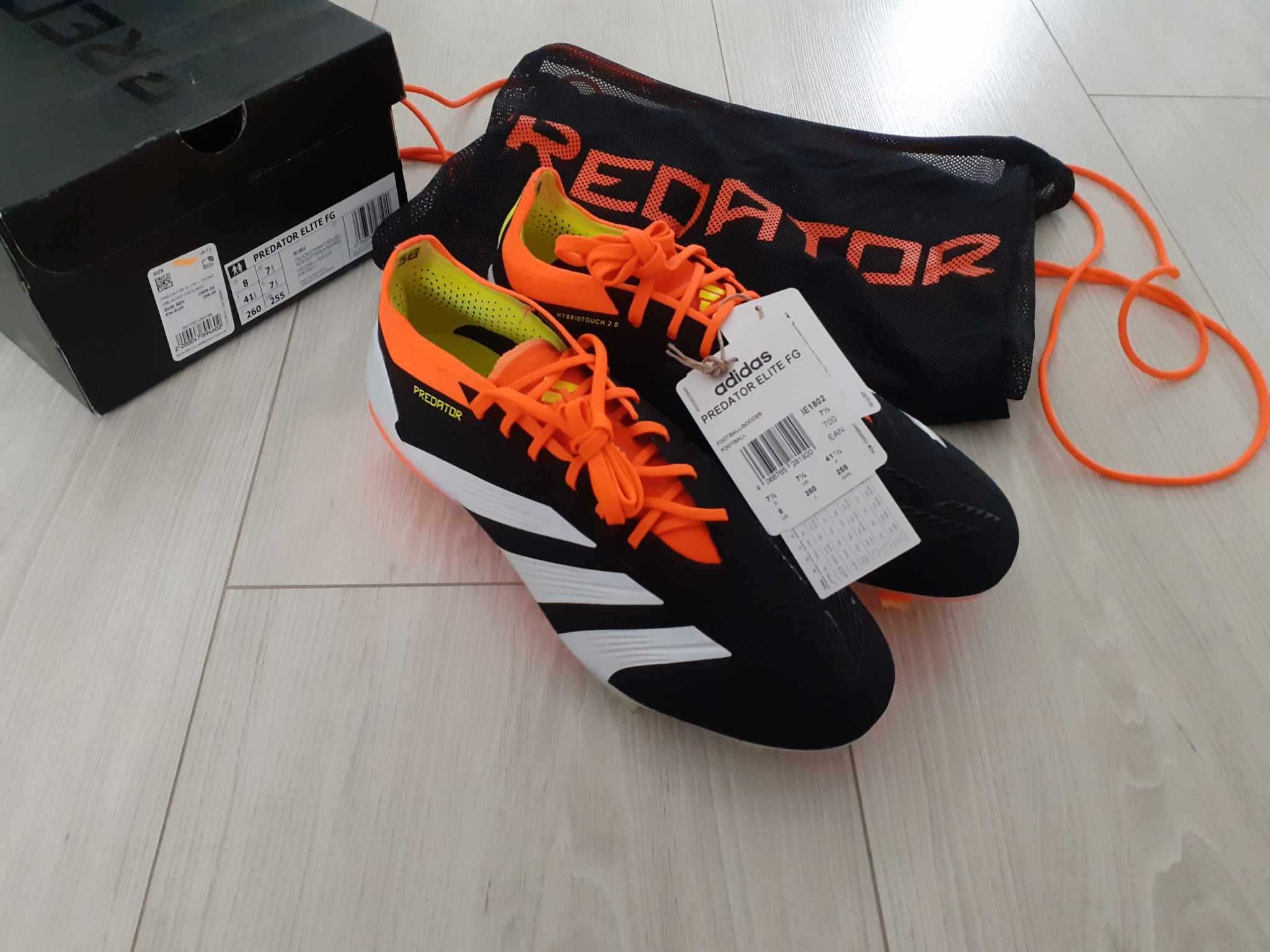 Profesjonalne buty piłkarskie korki adidas Predator Elite FG r. 41 1/3