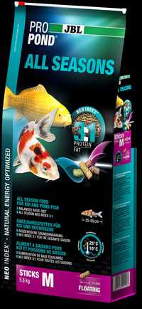 JBL Propond All Seasons - Alimento especial para peixes de lago