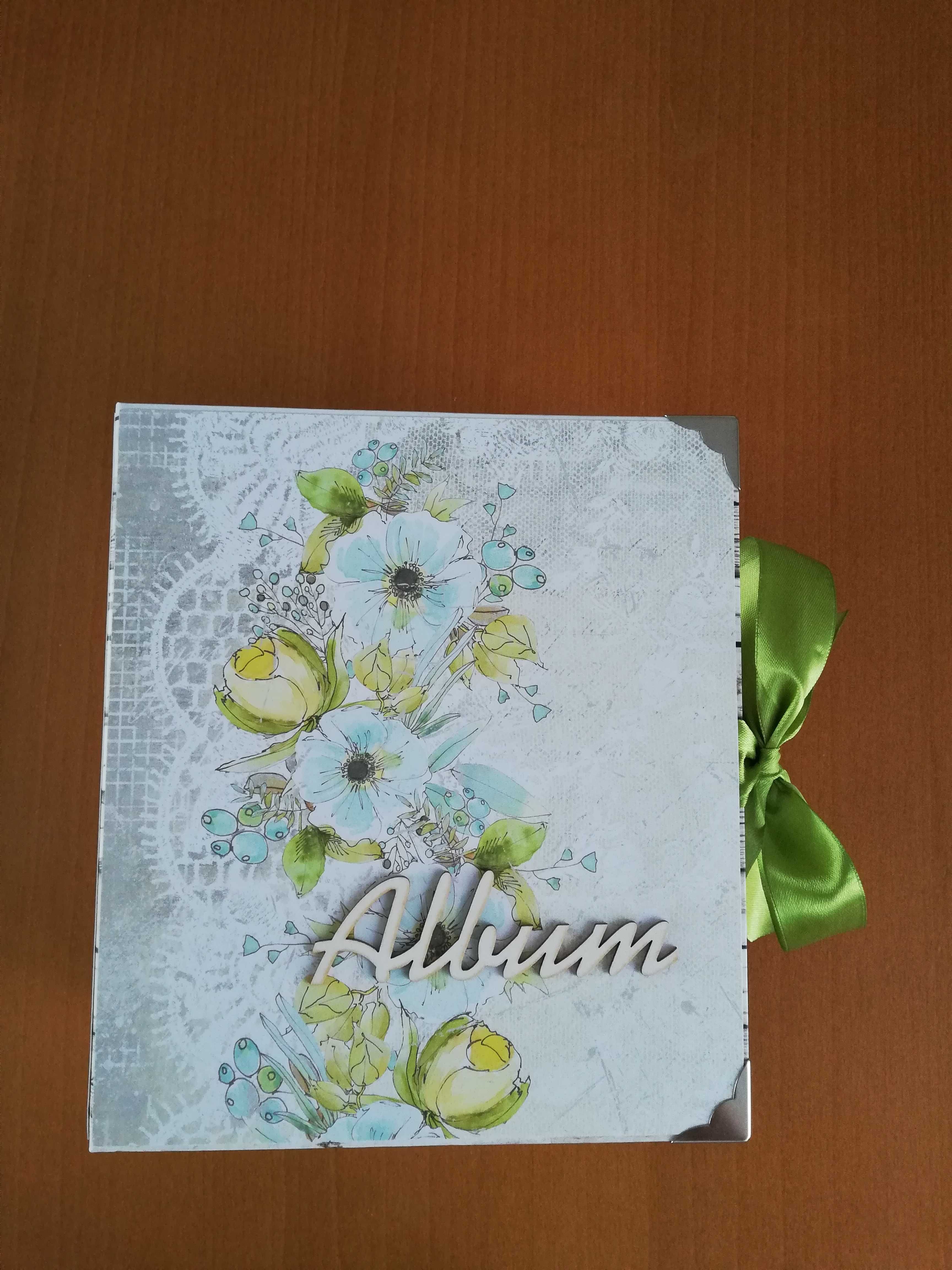 Uniwersalny album na zdjęcia, ręcznie robiony. Scrapbooking.