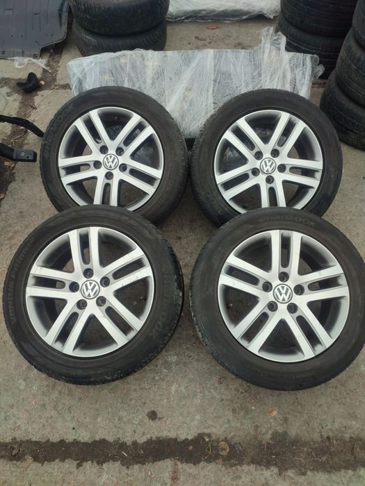 Диски 5 112 R16 титани 5/112/r16 діски р16 Гольф пасат шкода Ауді 16