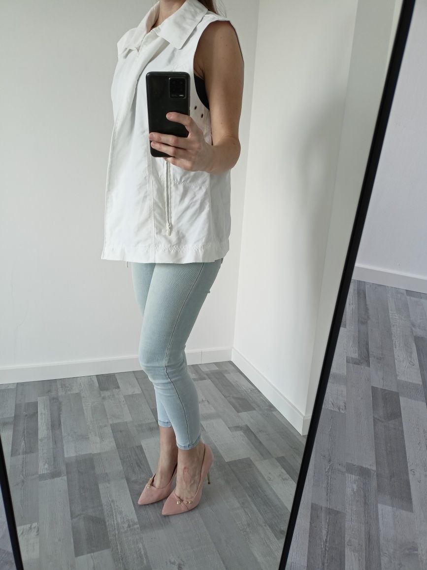 Kamizelka damska bezrękawnik oversize xl