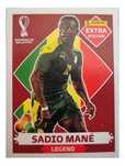 Cromo Extra Base Sadio Mané + Giovanni Reyna Mundial 2022