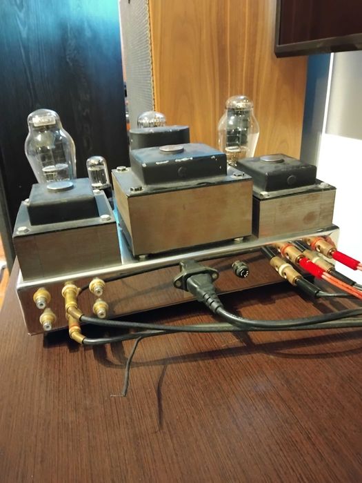 Sistema completo com amplificador a válvulas