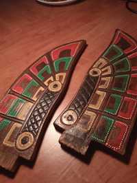 Тотем індейцев деревянный Дерев'яний кинджал ніж меч іграшковий шаман