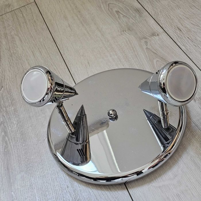 Plafon sufitowy lampa spot okrągły chrom