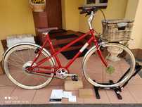 Rower damski elektryczny ORTLER Caferacer Retro POWYSTAWOWY JAK NOWY !