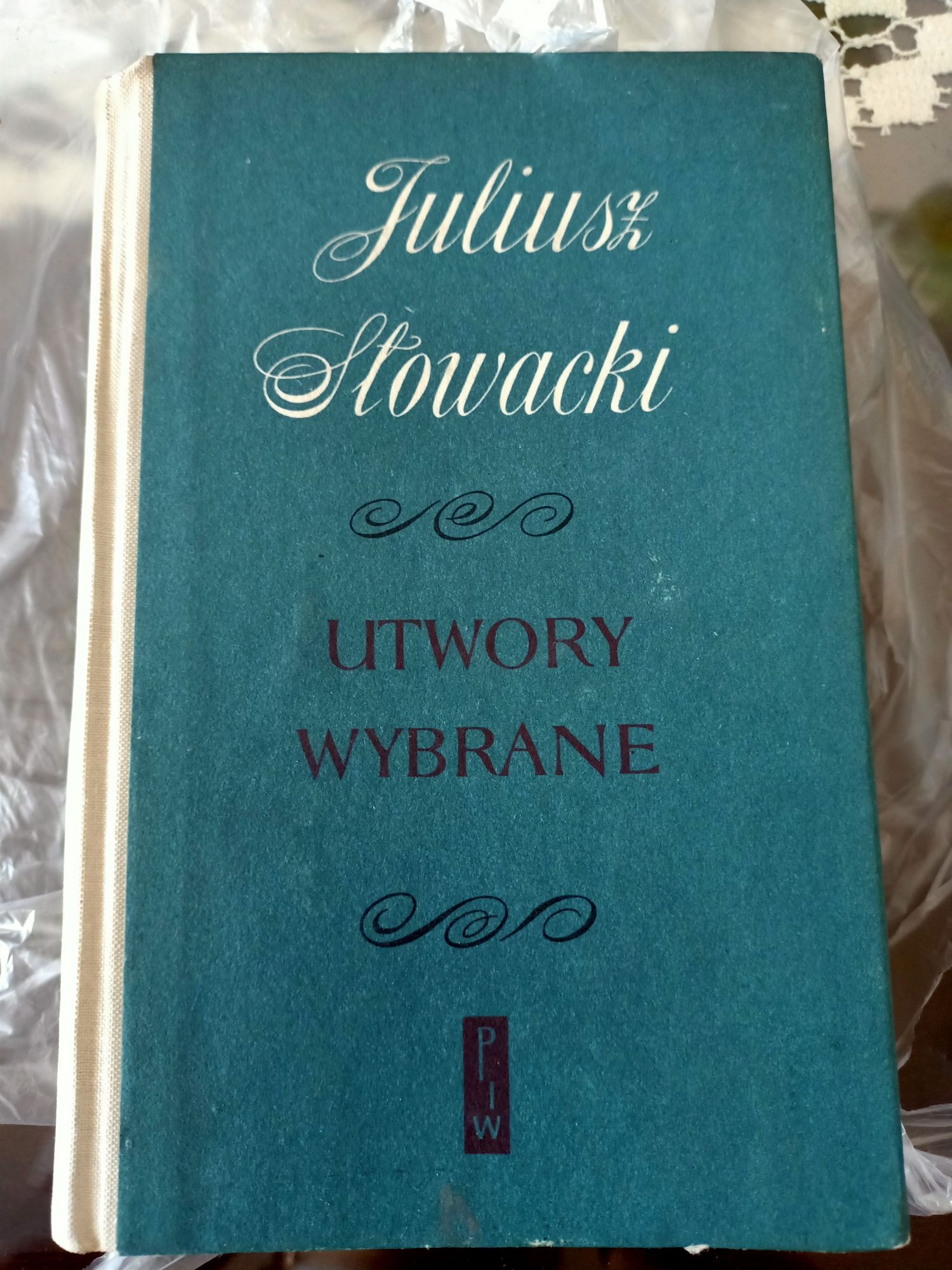 Juliusz Słowacki dwa tomy utwory wybrane wiersze PIW tom 1 i 2