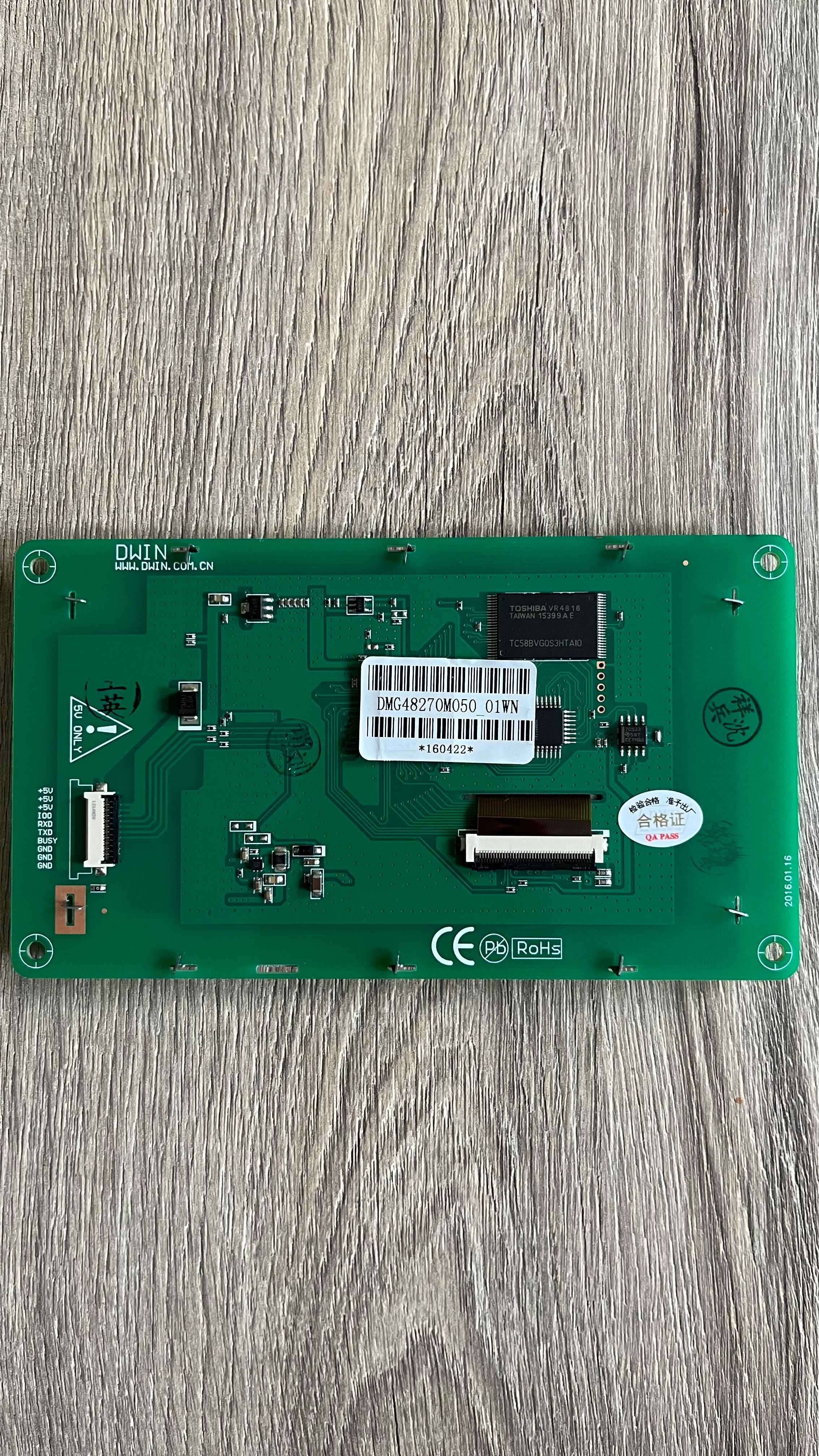Wyświetlacz HMI DWIN DMG48270M050 5" TFT 480x272