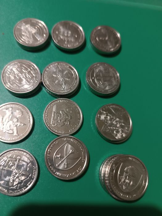 Монеты  Украины юбилейные 10 гривен 2018-2025 годов