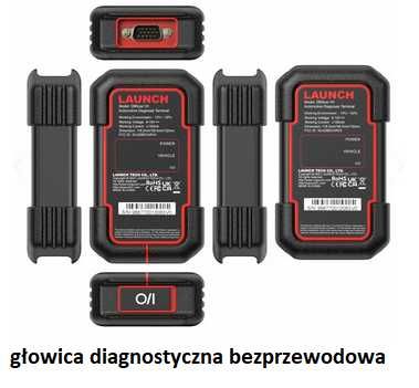launch X431 PRO adapter DBScar VII 2 walizki  j. pl.wazna aktualizacja