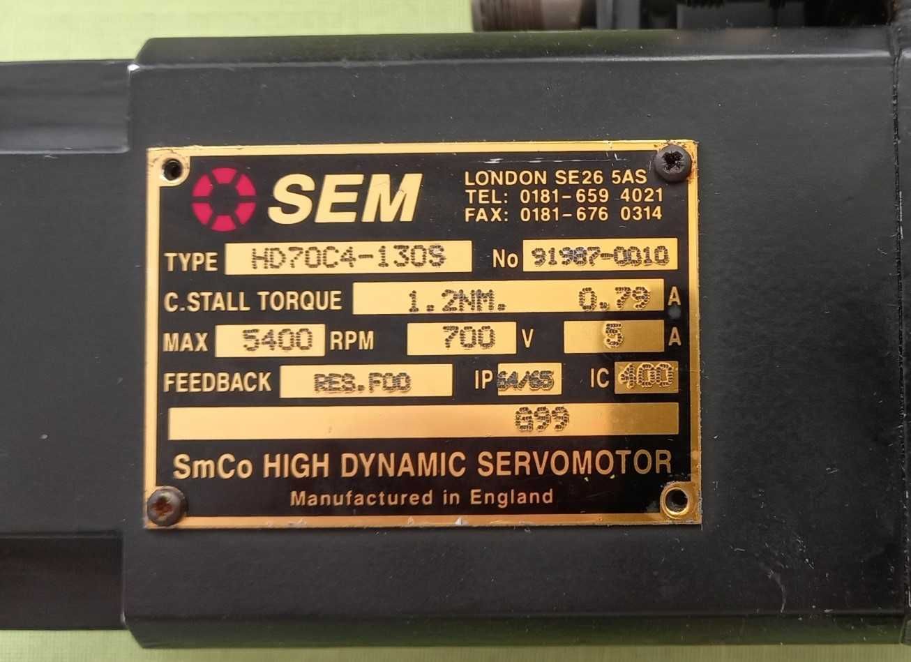silnik serwo SEM, servomotor HD70C4-130S