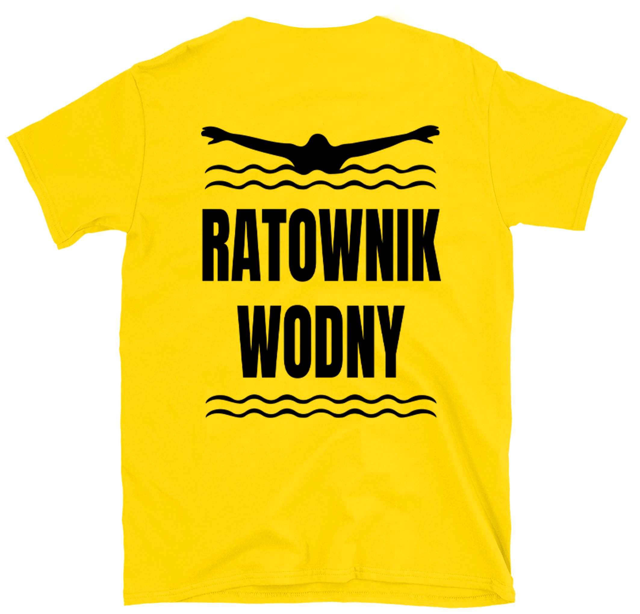 koszulka ratownik wodny, koszulka ratownictwo wodne, koszulka na basen
