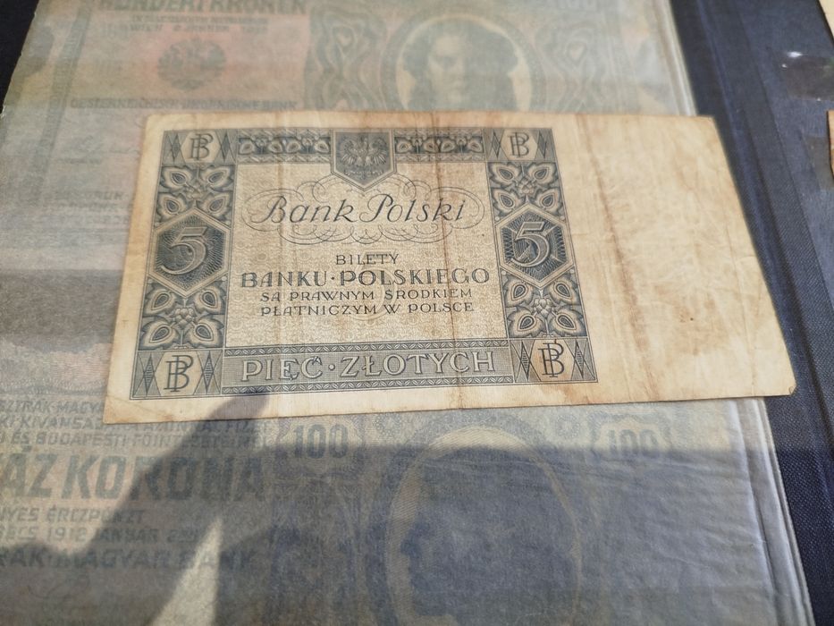 Stare banknoty przedwojenne