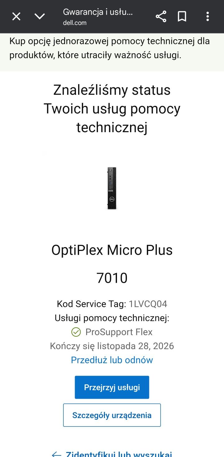 Dell OptiPlex Micro Plus 7010 i5-13500, 16GB RAM 256G SSD GWAR MINI PC