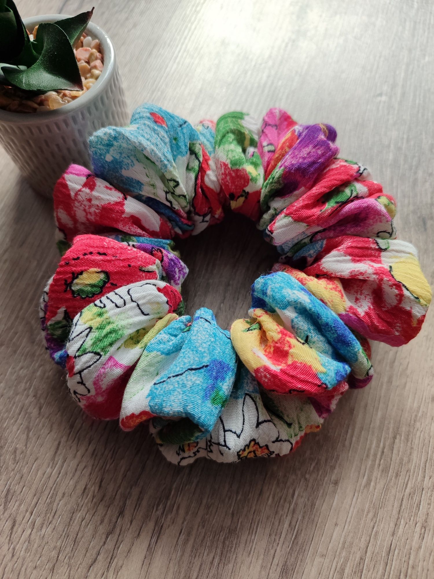 Scrunchie do włosów rozm one size