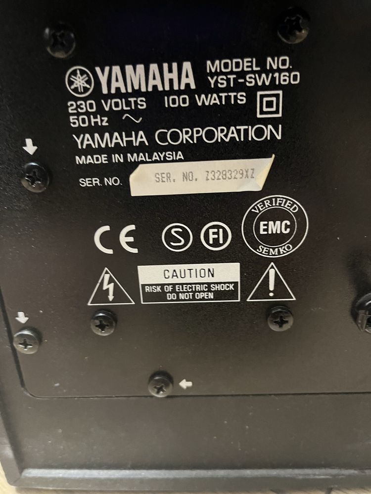 Сабуфер Yamaha YST-SW160 100WATTS