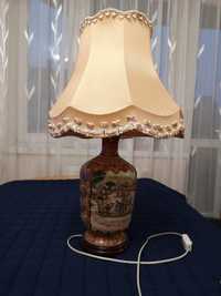 Lampa ozdobna z chińskim malunkiem Życie nad Yangcy
