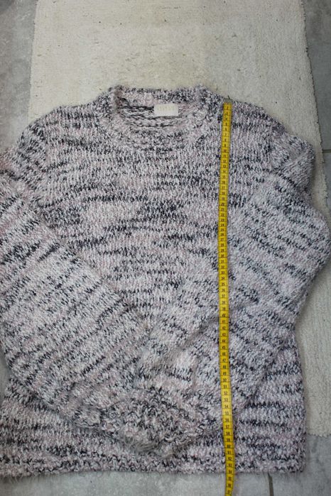 Sweter włochaty oversize