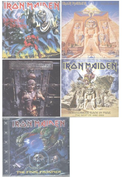 IRON MAIDEN Vários artigos Vendo Junto ou separado