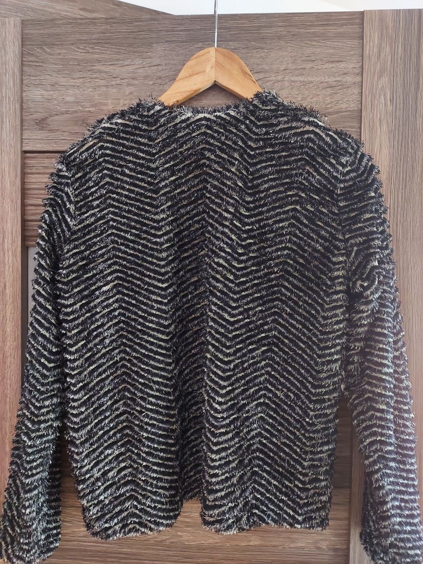 Kardigan H&M szary sweter S 36