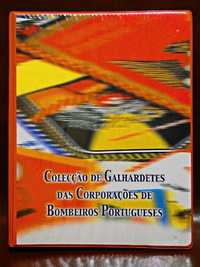 Coleção calendários de Galhardetes dos bombeiros portugueses de 2003