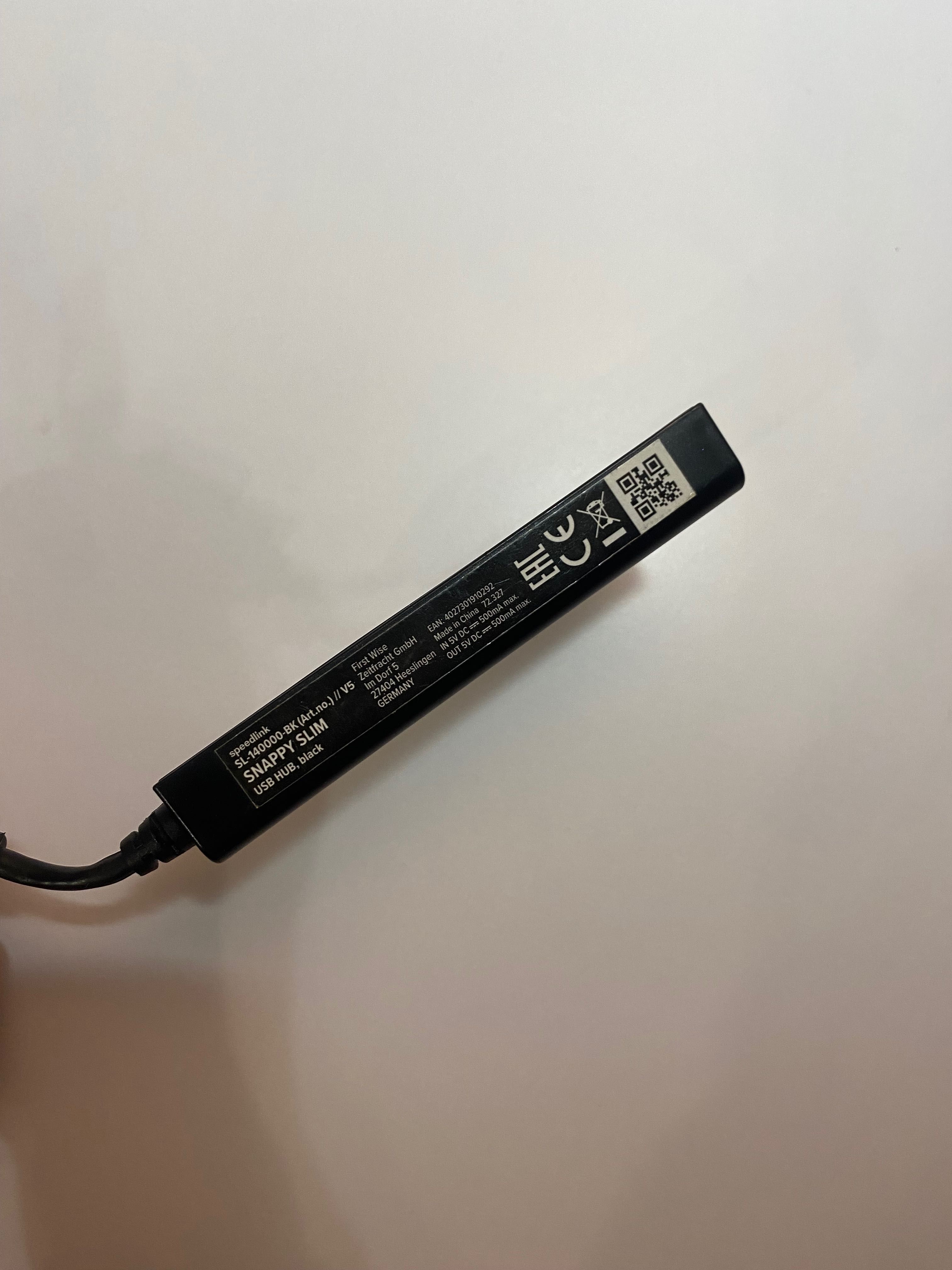 USB-хаб speedlink SNAPPY SLIM 4-port
