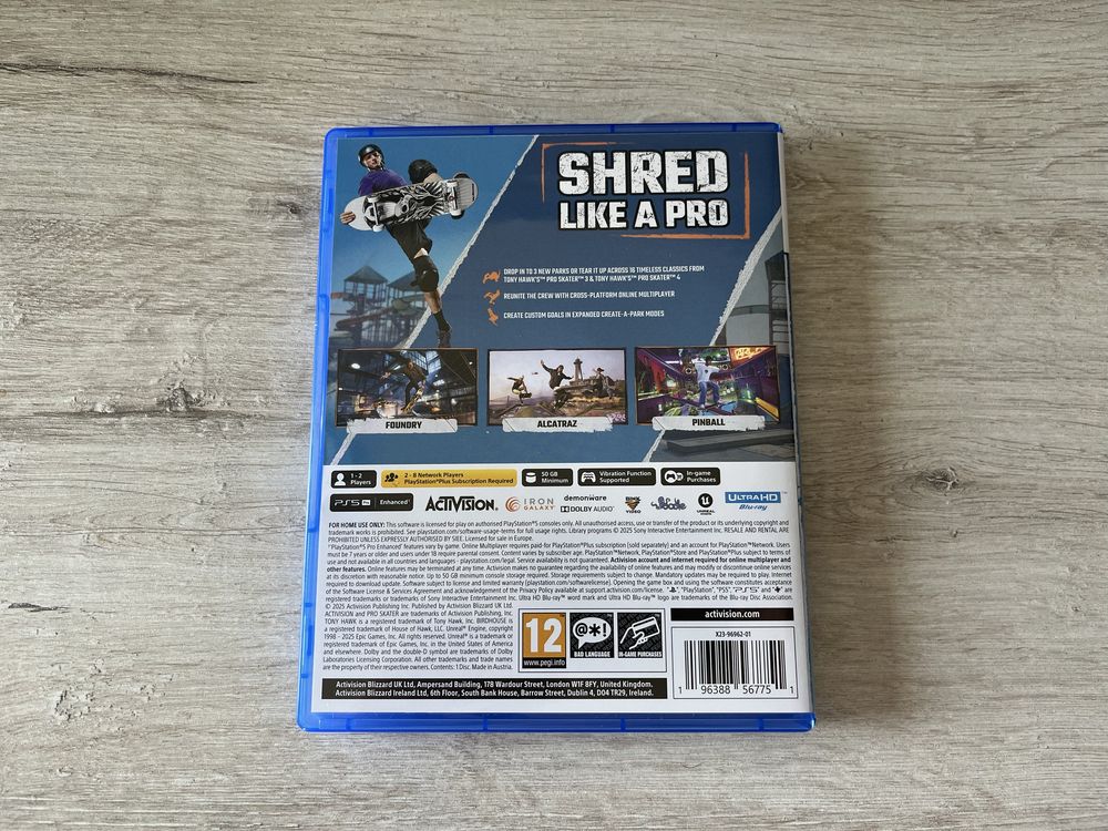 Tony Hawk’s Pro Skater 3 + 4 Gra PS5