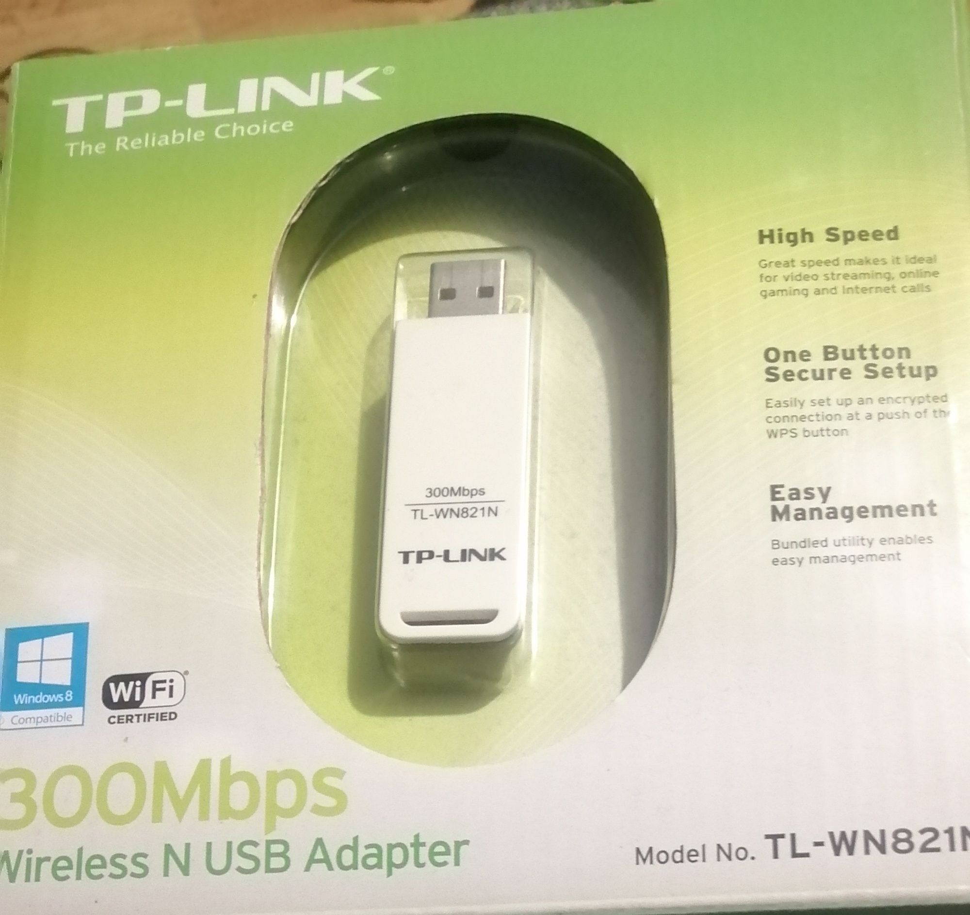 Pen wi-fi TP-Link como novo