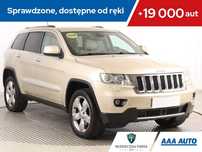 Jeep Grand Cherokee 3.0 CRD Overland , Salon Polska, Serwis ASO, 241 KM, Automat, Skóra,
