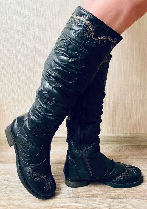 Сапоги зимние Glaza, натуральная кожа и мех, р.39