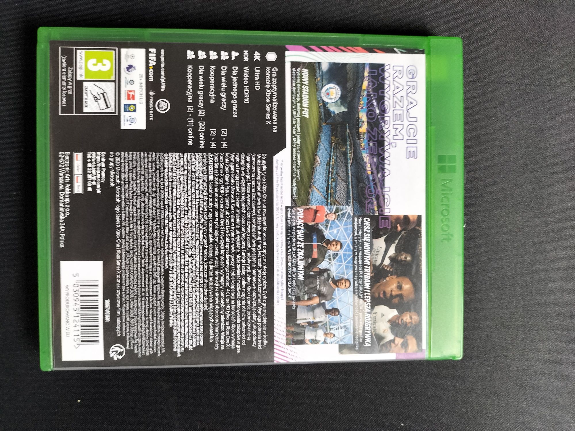 FIFA 21 Xbox one Xbox serie X