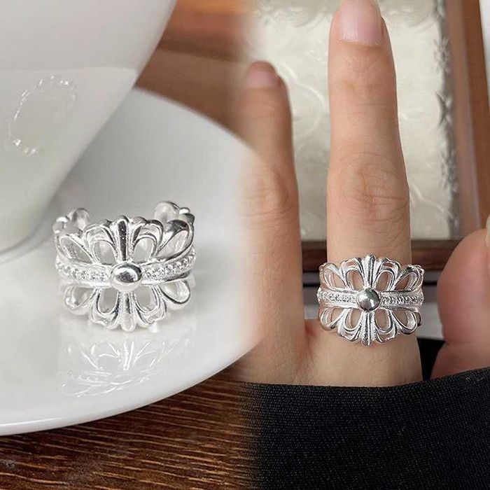 Chrome Hearts Кольцо | Кільце хром хартс | Регулюється