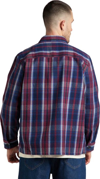 Sobre - Camisa LEE XADREZ Azul-marinho e BORDEAUX