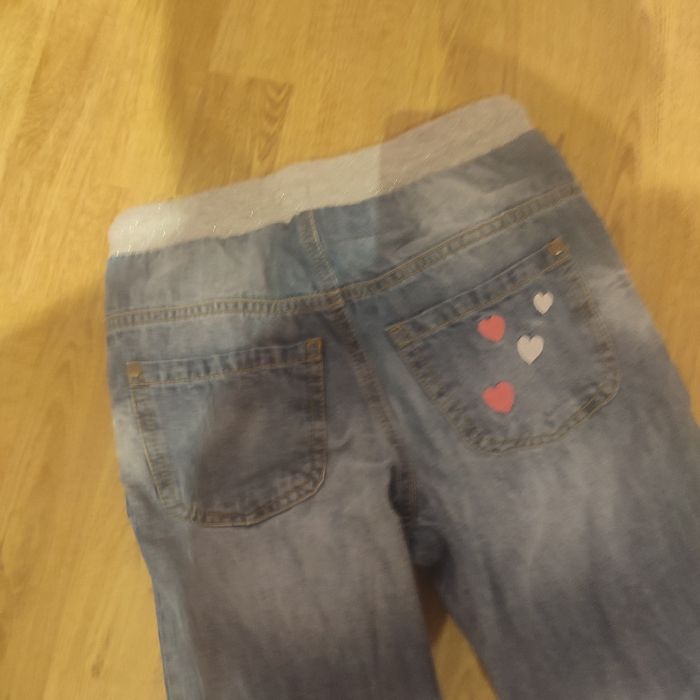 Spodnie dżinsowe ocieplane