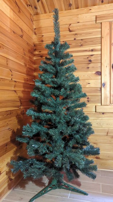 Choinka Sztuczna Jodła Zielona 180cm JAK ŻYWA