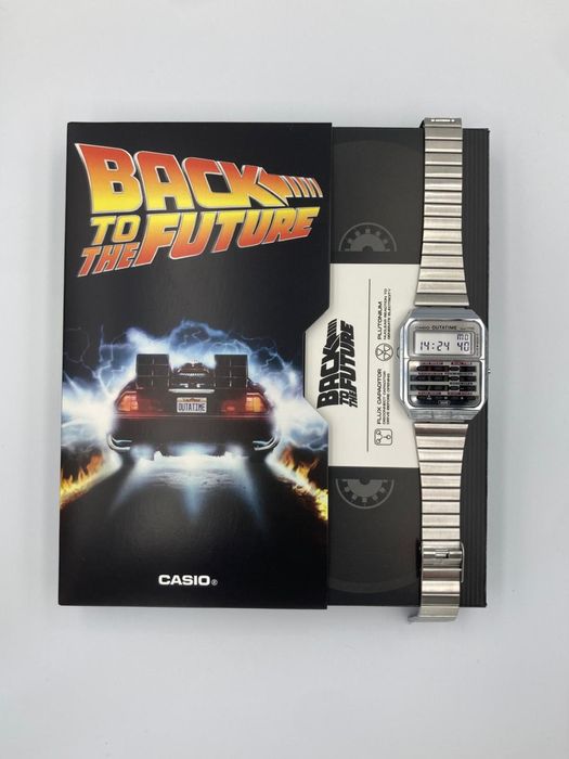 Casio Back to the Future 40th CA-500WEBF-1AER nowy, oryginalny