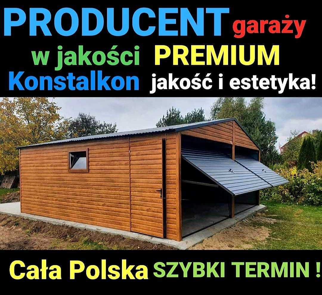 Garaż blaszany 3x5 4x6 Garaże blaszane Blaszak Cały KRAJ SZYBKI TERMIN