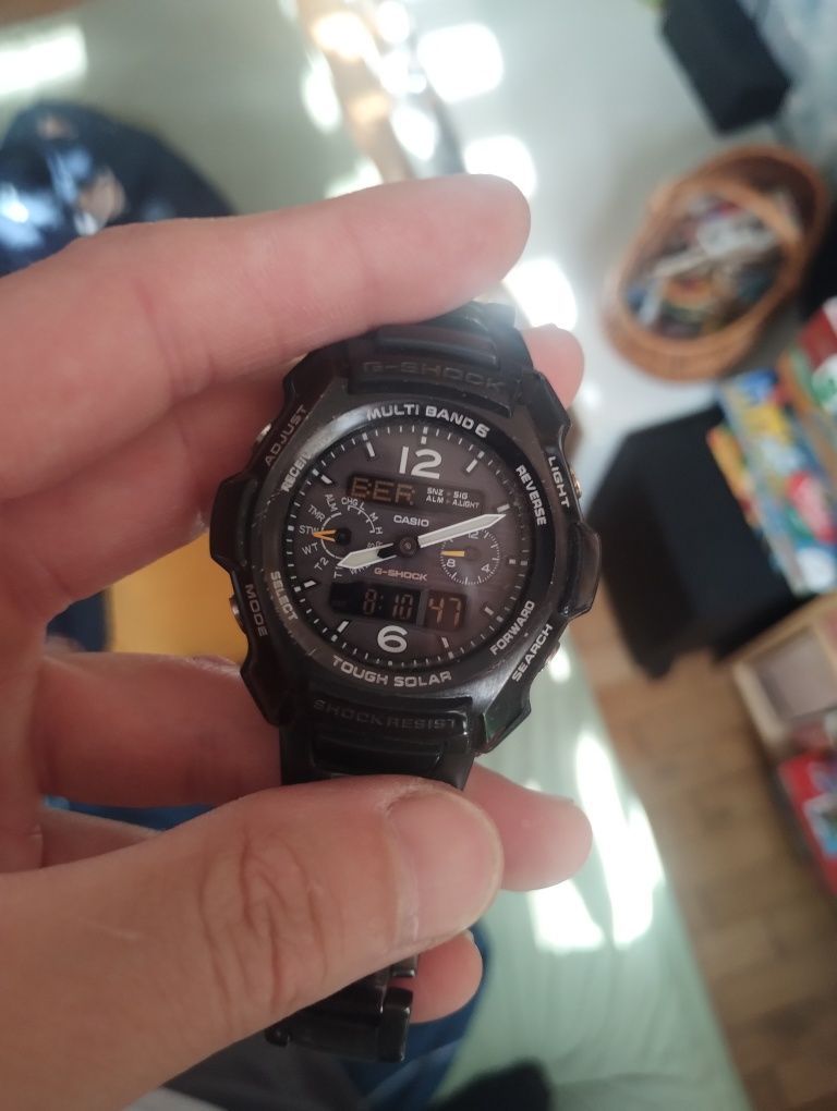 G shock gw-2500bd multiband though solar zegarek sportowy