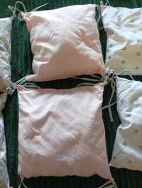 Ochraniacze do łóżeczka poduszki