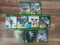 Zestaw 9 gier Xbox One – LEGO, Minecraft, Fallout, Overwatch i inne