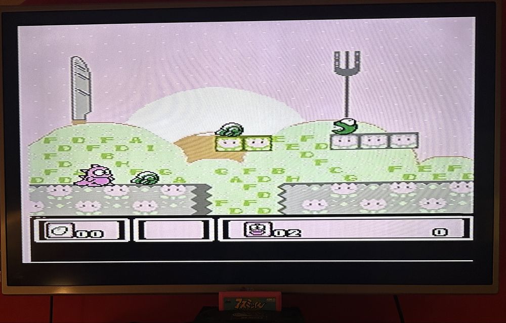 Asmik Kun Land gra konsola nintendo famicom pegasus oryginał FC